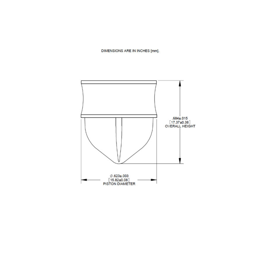 7366122 Zeichnung Nordson Stopfen Optimum 10cc Flex
